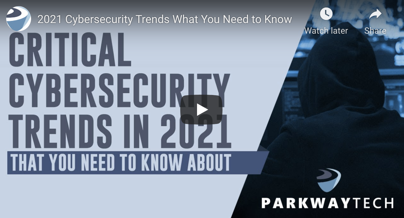 Cybersecurity Trends 2021